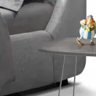 My Home Sleepway gepolstertes Doppelbett 180x90cm Made in Italy Viadurini