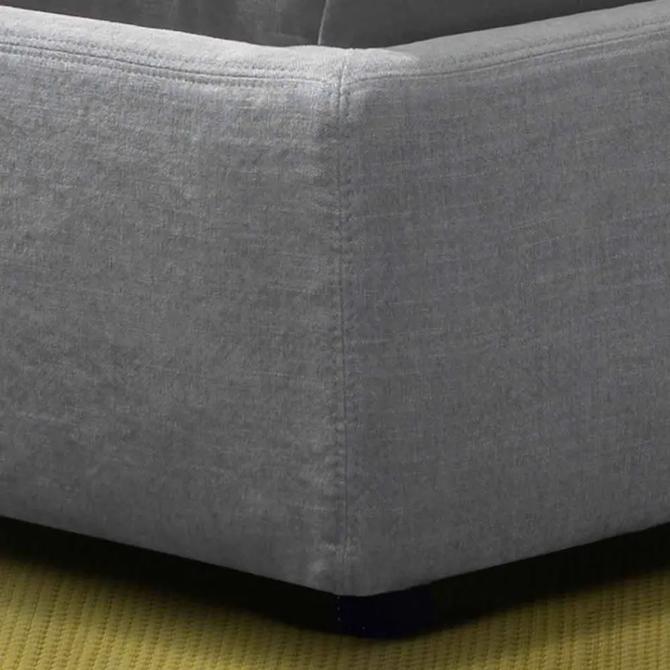 My Home Sleepway gepolstertes Doppelbett 180x90cm Made in Italy Viadurini