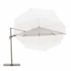Regenschirmdurchmesser 3,5 m aus Polyester mit Aluminiumstange - Linfa Viadurini