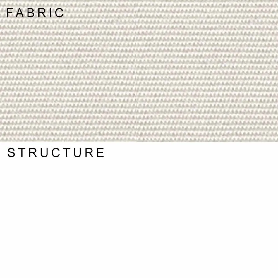 Gartenschirm aus Acrylgewebe und Aluminium Made in Italy - Solero Viadurini