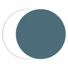 Große Wanduhr aus farbigem Holz Sechseckiges modernes Design - Nidodape Viadurini