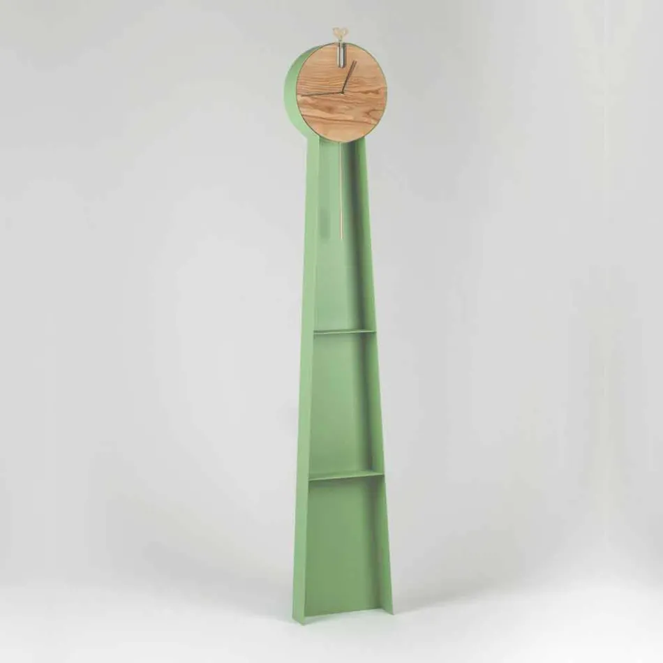 Design Pendeluhr mit Stahlkonstruktion Made in Italy - Pendolino Viadurini