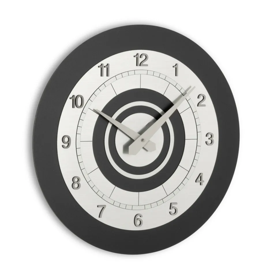 PVC-Wanduhr mit verschiedenen Farbschattierungen Made in Italy - Flux Viadurini