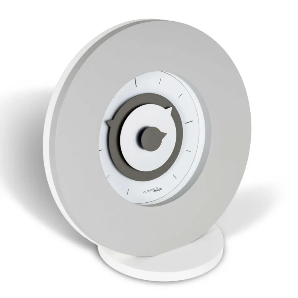 Tischuhr aus hochdichtem, halbexpandiertem PVC, hergestellt in Italien – hübsch Viadurini