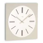 Mit High-Tech-Werkzeugen geschnittene Wanduhr, hergestellt in Italien – stolz Viadurini