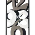 Uhr aus Eisen mit großen Zahlen, hergestellt in Italien – Aquarium Viadurini