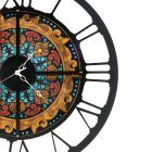 Uhr aus Eisen in 3 verschiedenen Ausführungen, hergestellt in Italien – Weizen Viadurini