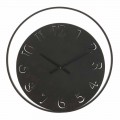 Runde Wanduhr Durchmesser 60 cm Modernes Eisen - Beatrix