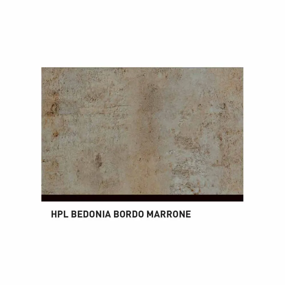 Varaschin System Außenbank in Design lackiertem Aluminium Viadurini