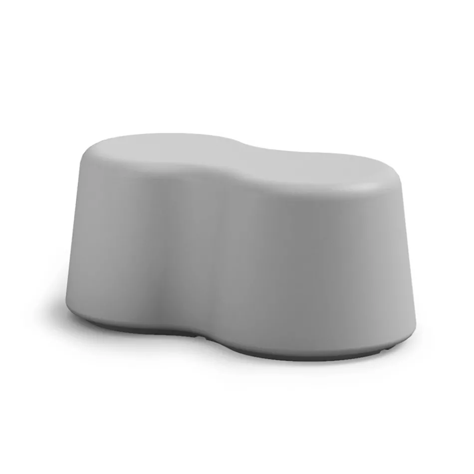 Gewellte Innenbank aus farbigem Polyethylen Made in Italy - Marion Viadurini