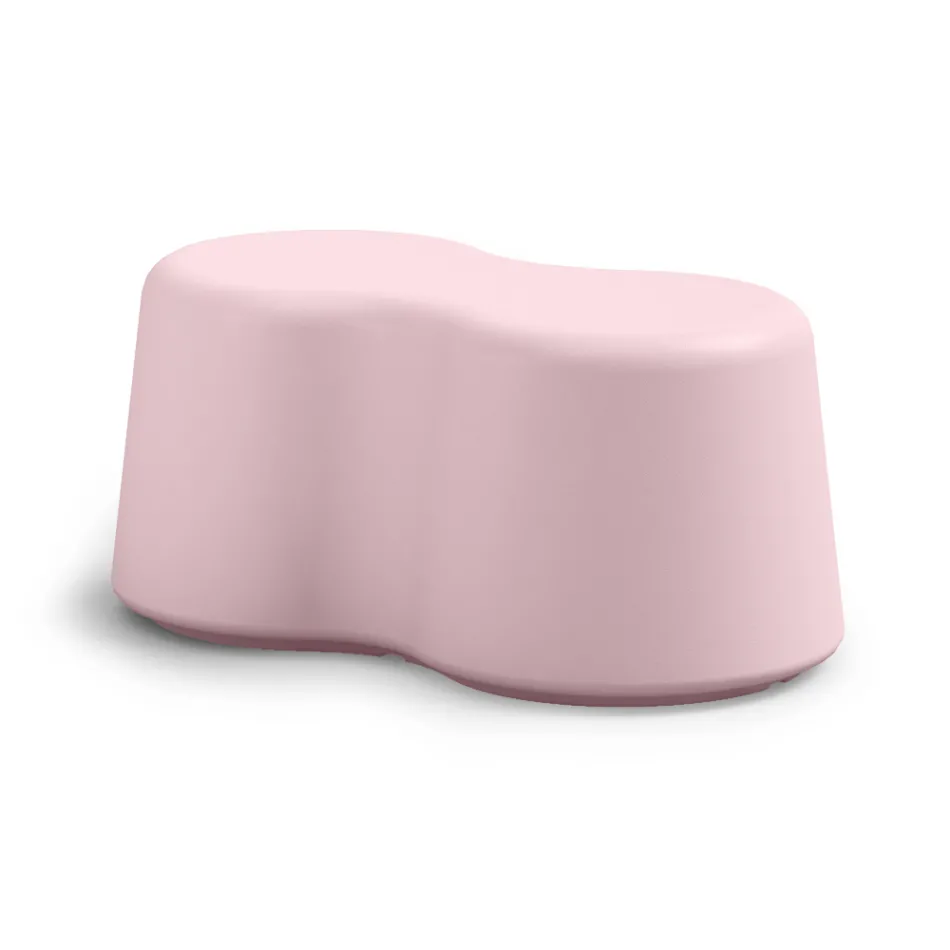 Gewellte Innenbank aus farbigem Polyethylen Made in Italy - Marion Viadurini