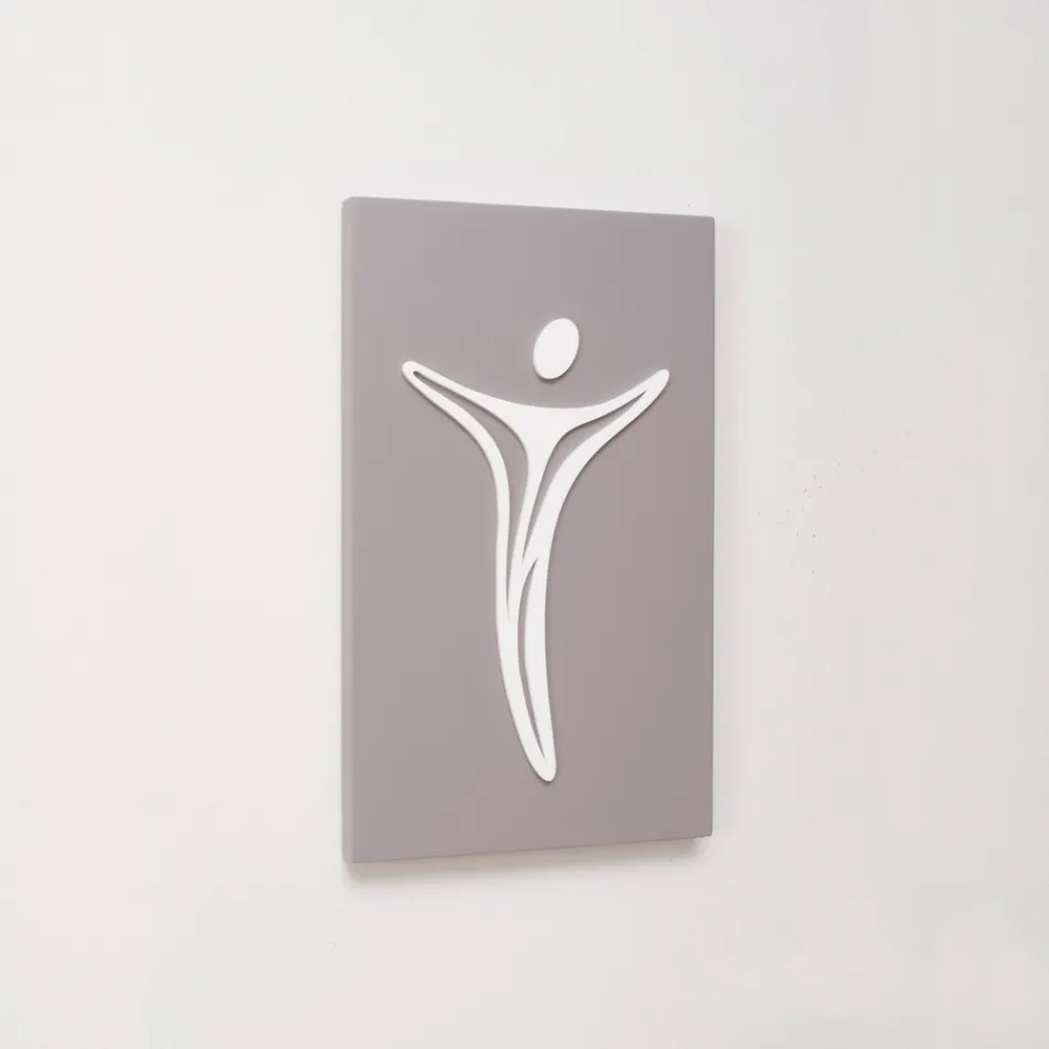 Tafel mit Jesus-Lasergravur, hergestellt in Italien – Bice Viadurini