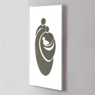 Tafel mit der lasergravierten Familie Made in Italy – Chiaki Viadurini