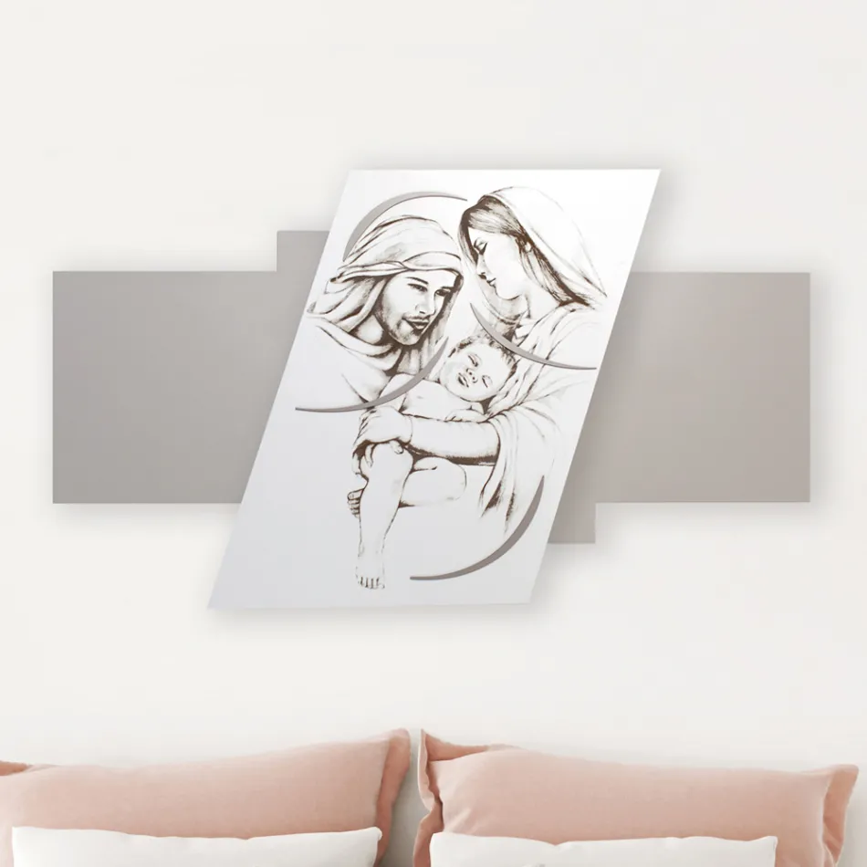 Tafel mit der lasergravierten Familie Made in Italy – Micky Viadurini