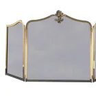 Funkenfänger mit schwarzem Stahlgeflecht in verschiedenen Größen, hergestellt in Italien – Rana Viadurini