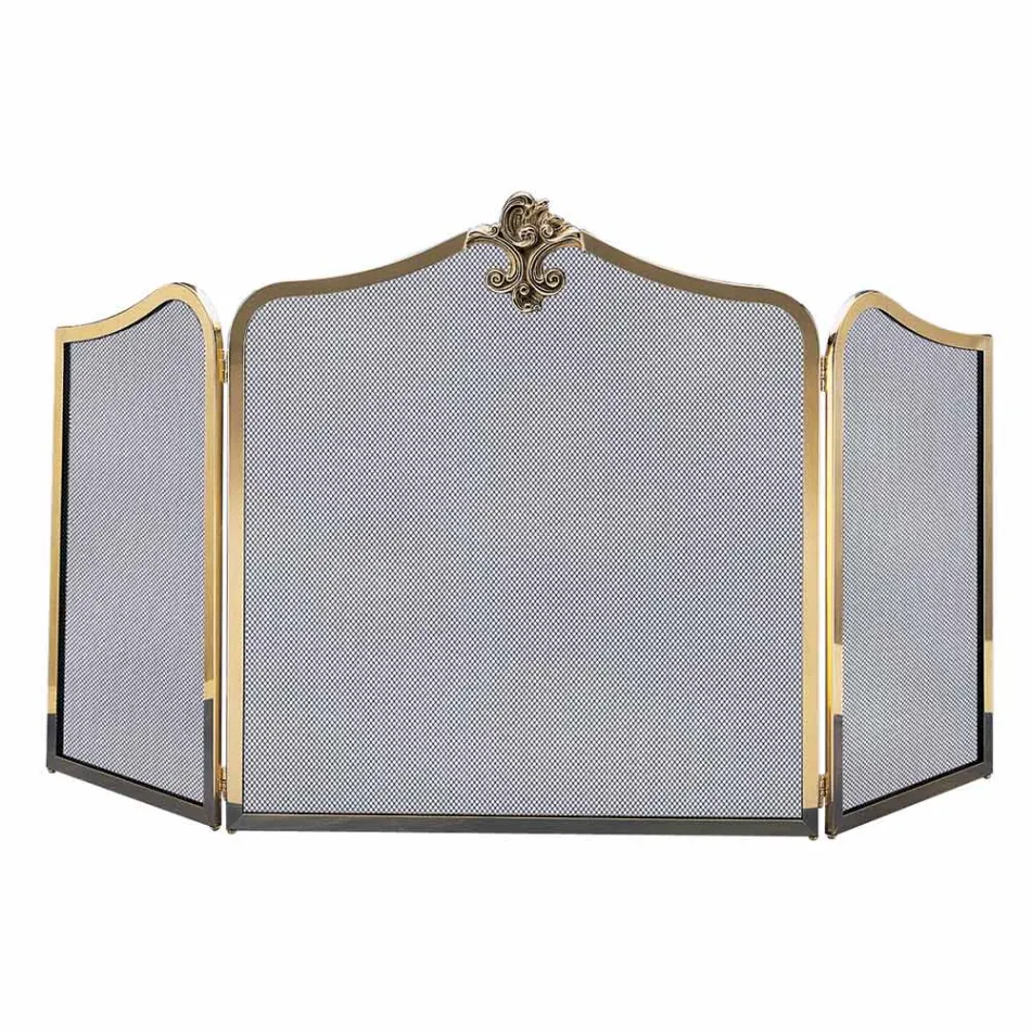 Funkenfänger mit schwarzem Stahlgeflecht in verschiedenen Größen, hergestellt in Italien – Rana Viadurini