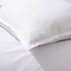 Einzelbettbezug-Set aus reiner, stückgefärbter Baumwolle mit 1 Kissenbezug - Delicacy Viadurini