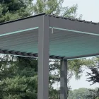 Pegola 3x4 m aus anthrazit lackiertem Aluminium mit Kurbel - Levante Viadurini