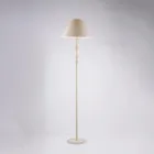 Stehlampe und Lampenschirm aus Holz und Eisen, hergestellt in Italien für die Inneneinrichtung - Toskana Viadurini