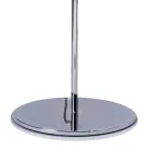 Stehlampe aus Glas mit zwei Oberflächenausführungen und Metallgestell, hergestellt in Italien – Brera Viadurini