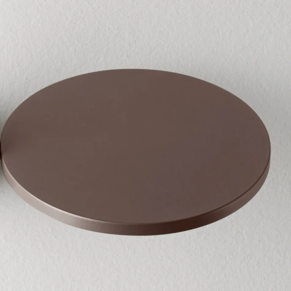 Stehlampe aus Metall mit verschiedenen Oberflächen Made in Italy - Lumi Viadurini