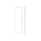 Strahlungsplatte aus Kohlenstoffstahl mit elektrischem System, hergestellt in Italien – Bigne Viadurini