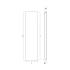 Strahlungsplatte aus Kohlenstoffstahl mit Hydrauliksystem, hergestellt in Italien – Bigne Viadurini