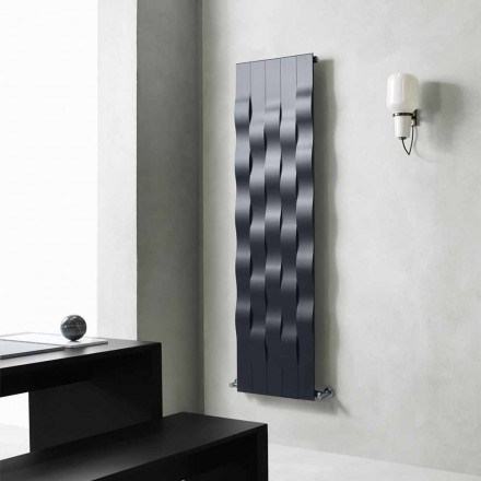 Vertikales Design 5 Bar Stahlstrahlplatte bis 1003 Watt - Fluss Viadurini