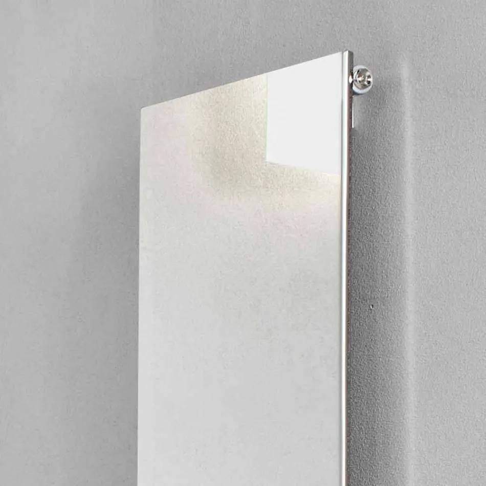 Vertikale elektrische Strahlungsplatte in Edelstahl Reflex Design 1000 W - Eis Viadurini