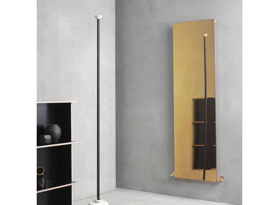 Vertikale Strahlungsplatte in Gold Modernes Design Fein bis 595 W - Eis Viadurini