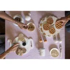 Moderne runde Platte aus Marmor Verschiedene Farben Made in Italy - Pin Viadurini