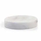 Weiße Carrara Marmor Seifenschale Made in Italy - Sismo Viadurini