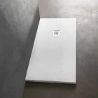 Moderne Duschwanne 160x70 in Resin Stone Effect Finish - Domio Viadurini