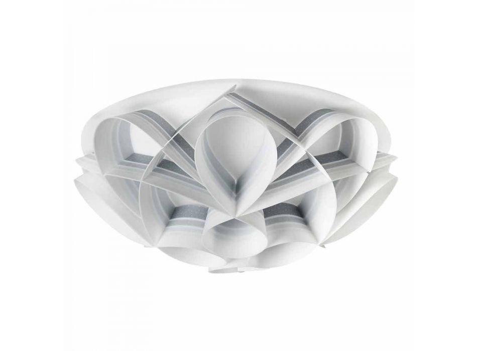 Deckenleuchte 2 leuchtet modernes Design, Durchmesser 43 cm, Lena, in Italien hergestellt Viadurini
