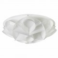 4 Licht Perle Deckenleuchte in modernem Design, Durchm. 70 cm, Lena
