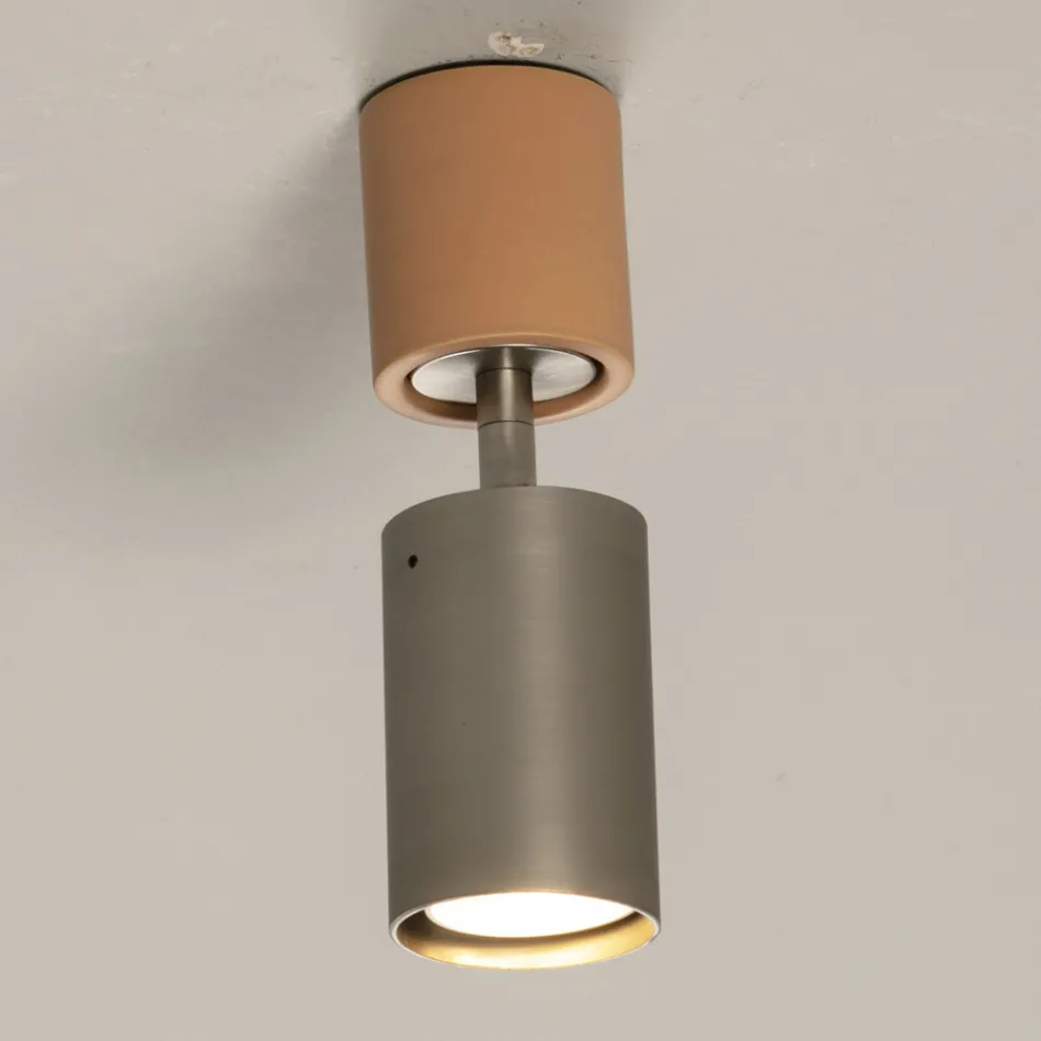 Artisan Deckenlampe aus Keramik und Metall Made in Italy - Toscot Match Viadurini