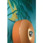 Vintage Design Deckenleuchte aus farbiger Keramik Made in Italy - Bellota Viadurini