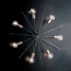 Eisendeckenleuchten aus Italien für die Inneneinrichtung - Niederlande Viadurini