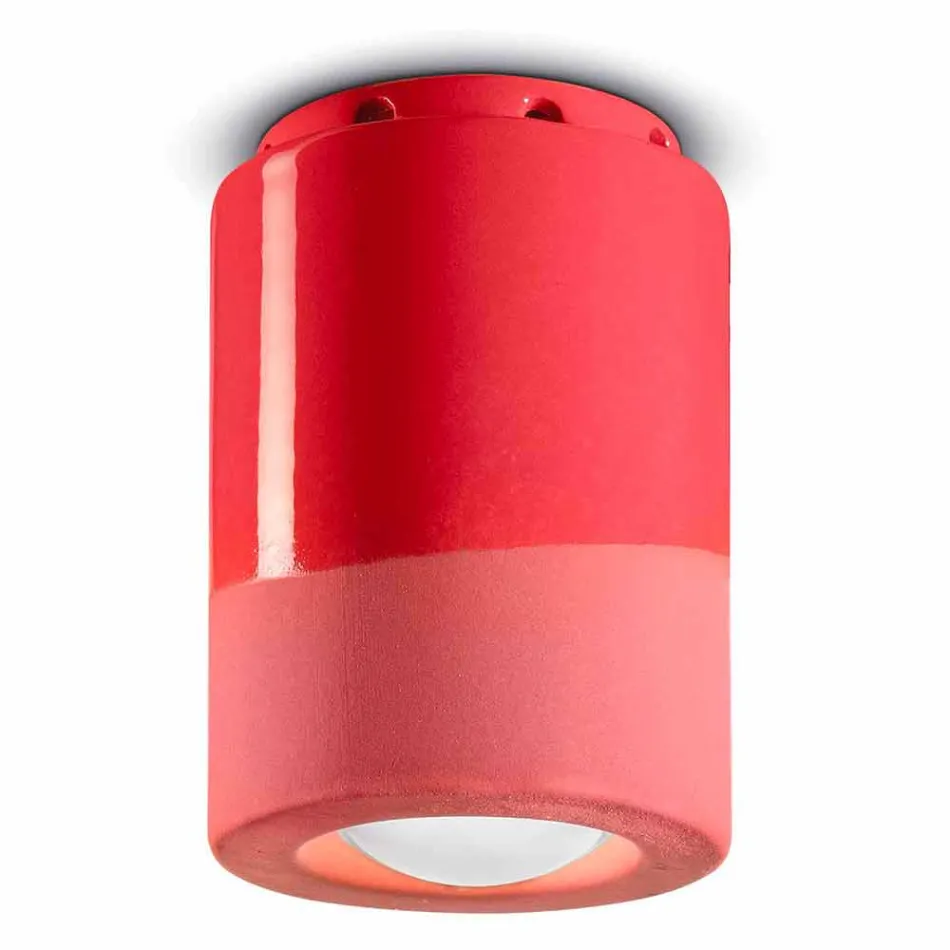 Vintage Deckenleuchte aus Keramik Made in Italy - Ferroluce Pi Viadurini