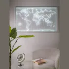 Amaris Beleuchtete Wandplanisphäre aus Plexiglas, hergestellt in Italien Viadurini