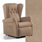 Stoff-Liftsessel mit Lift-, Relax- und Bettfunktion – Romina Viadurini