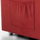 Stoff-Liftsessel mit Lift-, Relax- und Bettfunktion – Romina Viadurini