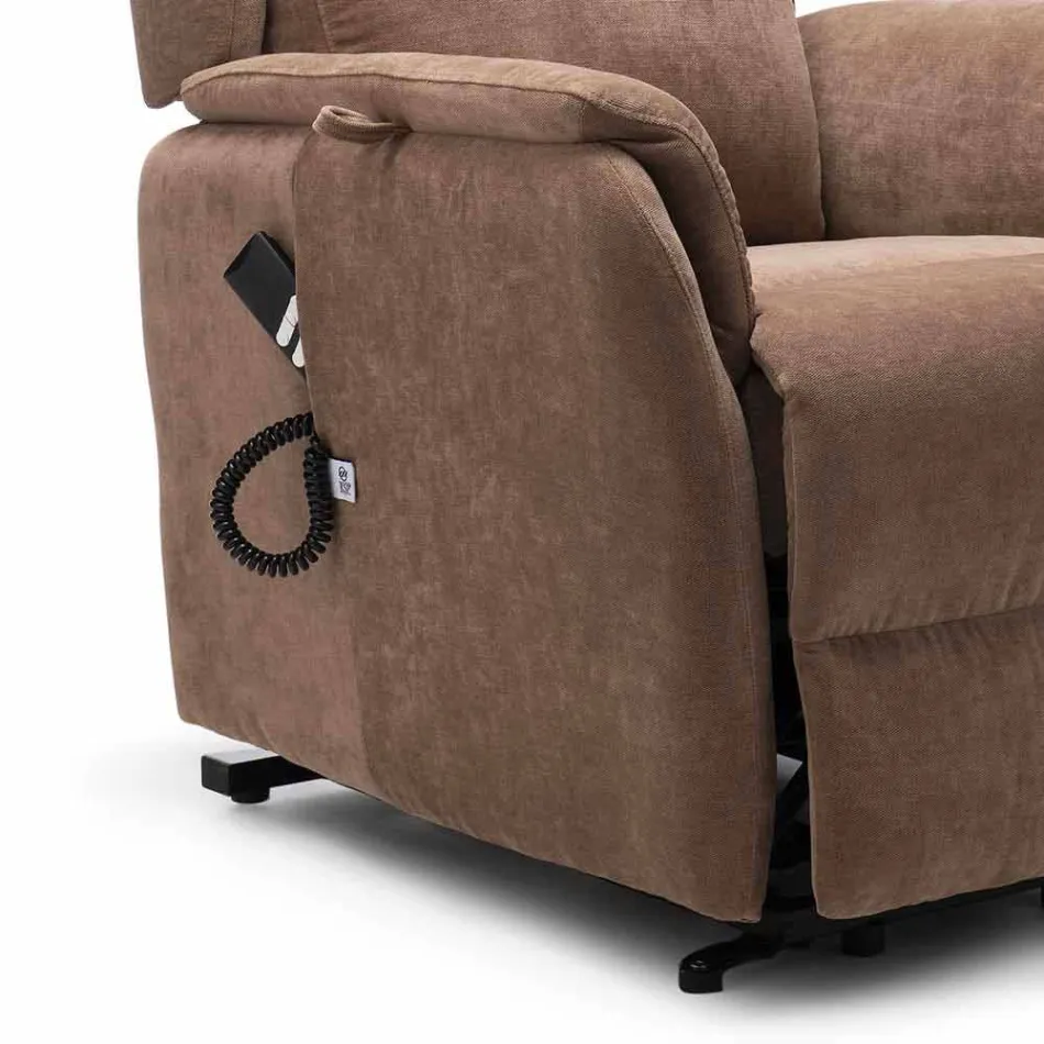 Lift Relax Armchair mit Bewegung auf Rädern mit 2 Motoren - Juliette Viadurini