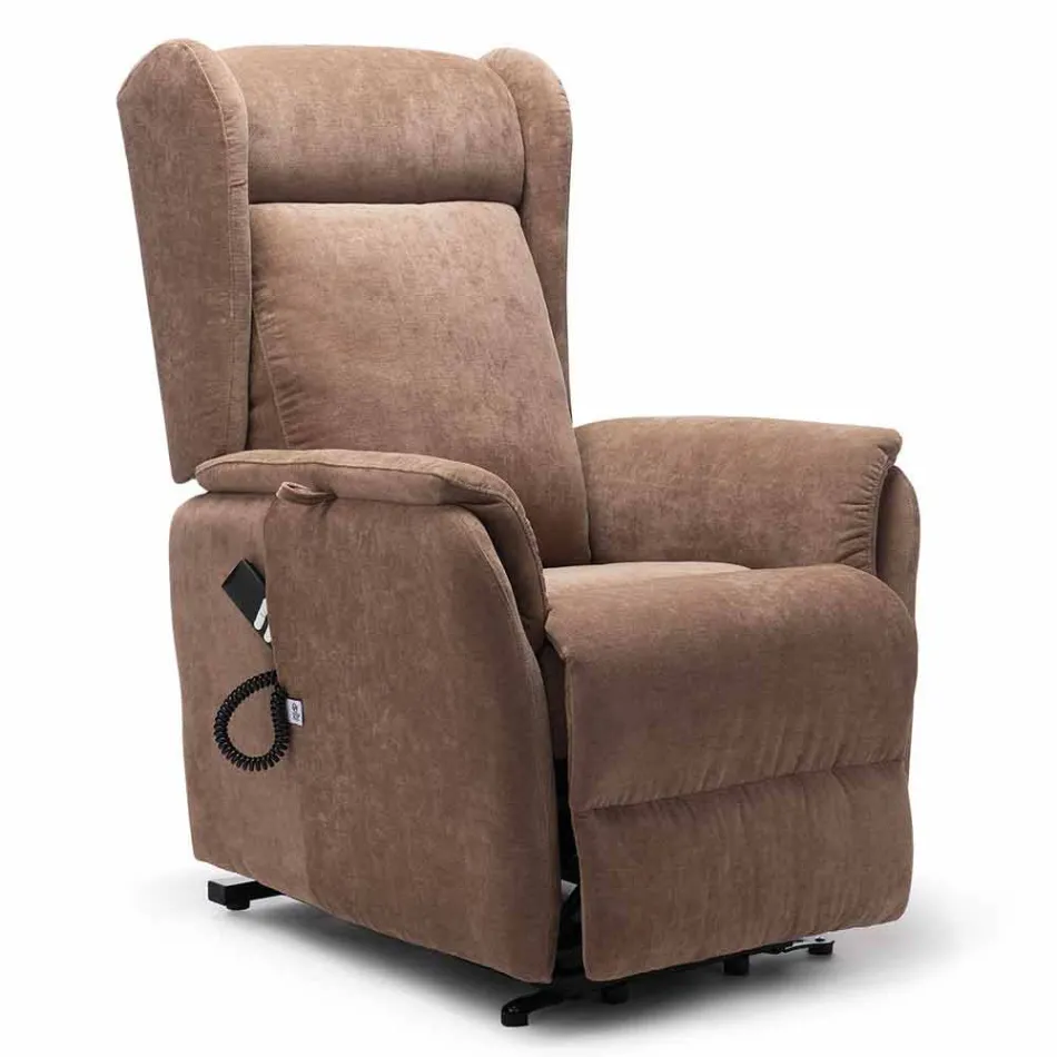 Lift Relax Armchair mit Bewegung auf Rädern mit 2 Motoren - Juliette Viadurini