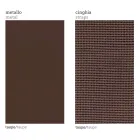 Outdoor-Sessel mit linker Ecke aus Aluminium und Gurten Made in Italy - Juliediv Viadurini