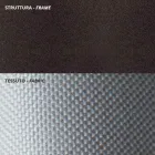 Niedriger Gartensessel aus verzinktem Stahl mit Armlehnen Made in Italy - Selvaggia Viadurini