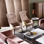 Design Sessel bergére aus Stoff Grilli Wilde made in Italy Viadurini