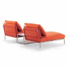 Modernes Design Chaiselongue Sessel für Garten Made in Italy - Ontario1 Viadurini