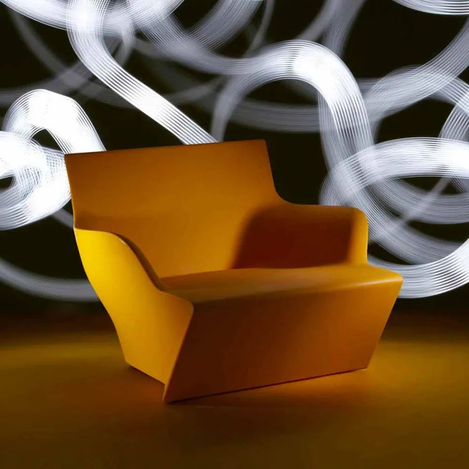 Sessel mit Armlehnen Slide Kami Modernes Design made in Italy Viadurini