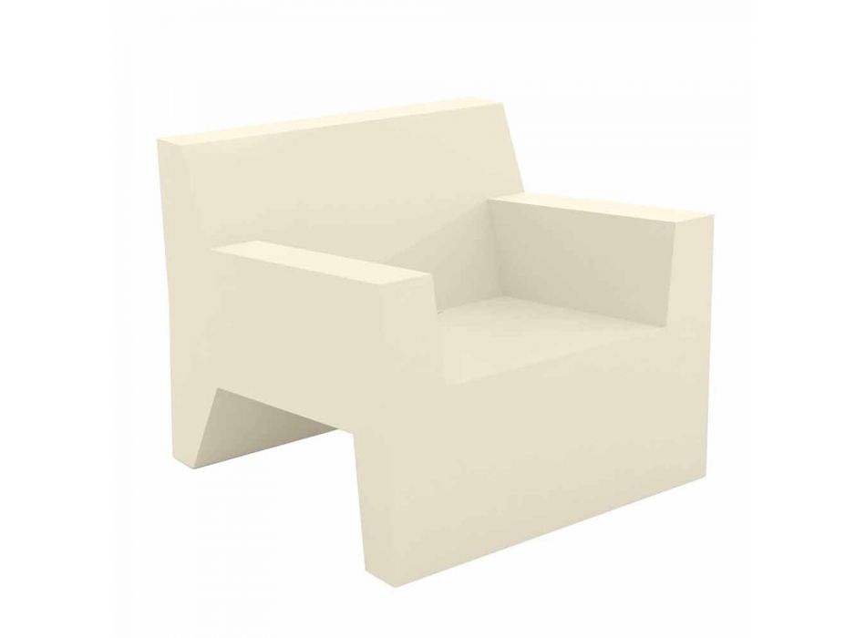 Jut by Vondom Design Outdoor-Sessel aus Polyethylenharz Viadurini